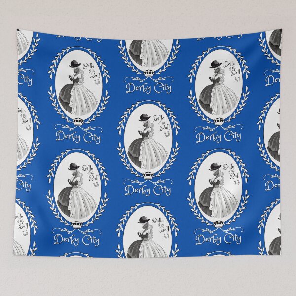 Item preview, Derby City Collection: Belle of the Ball 8 (Blue) designed and sold by TheArtfulAllie.