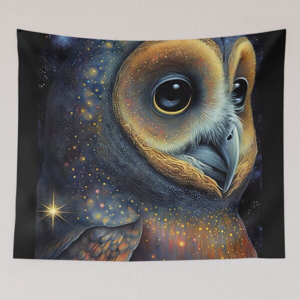 Item preview, Spotted Owlet designed and sold by OccultDreams.