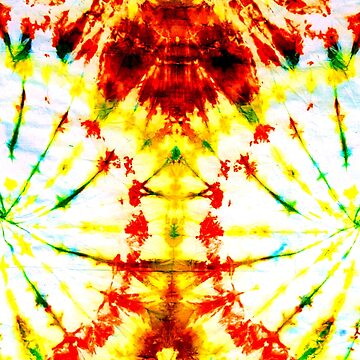 Tie Dye Greeting Card for Sale by OBJClothing57