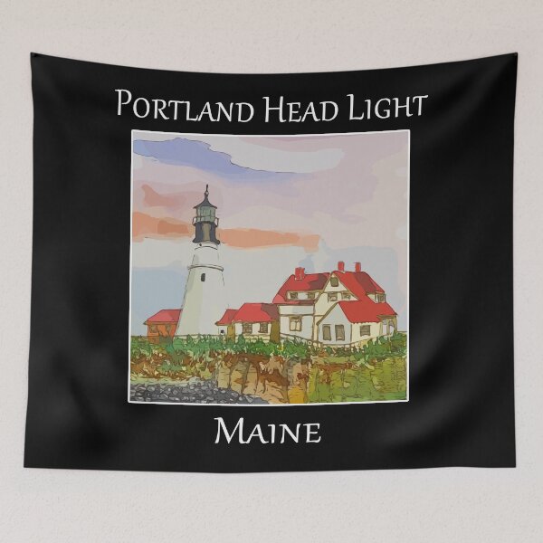 Item preview, Portland Head Lighthouse in Maine- WelshDesigns designed and sold by welshdesigns.