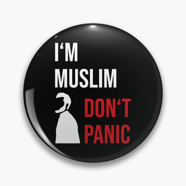 Item preview, I'm Muslim; don't panic designed and sold by Illayarts.