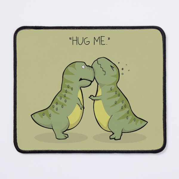 Item preview, Cute Dino hugs T-Rex "hug me" designed and sold by boec gear.
