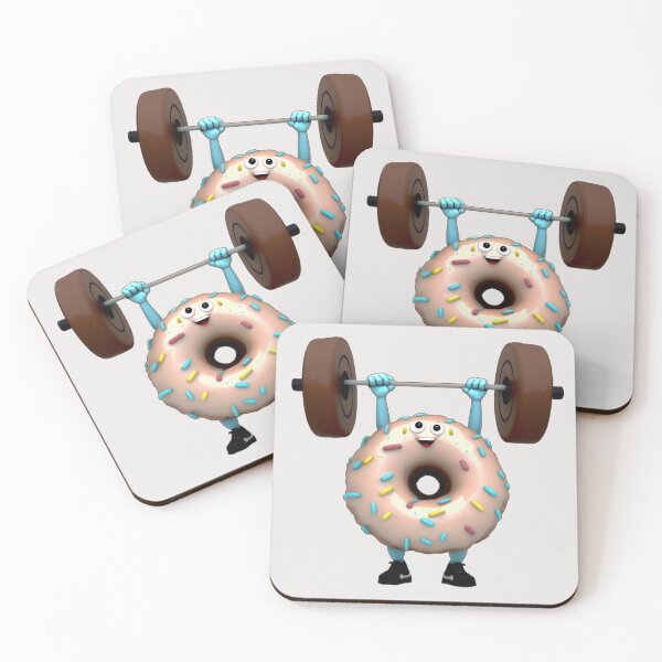 Item preview, Donut Give Up You Got This Funny Weight Lifting designed and sold by FishHuntLife.