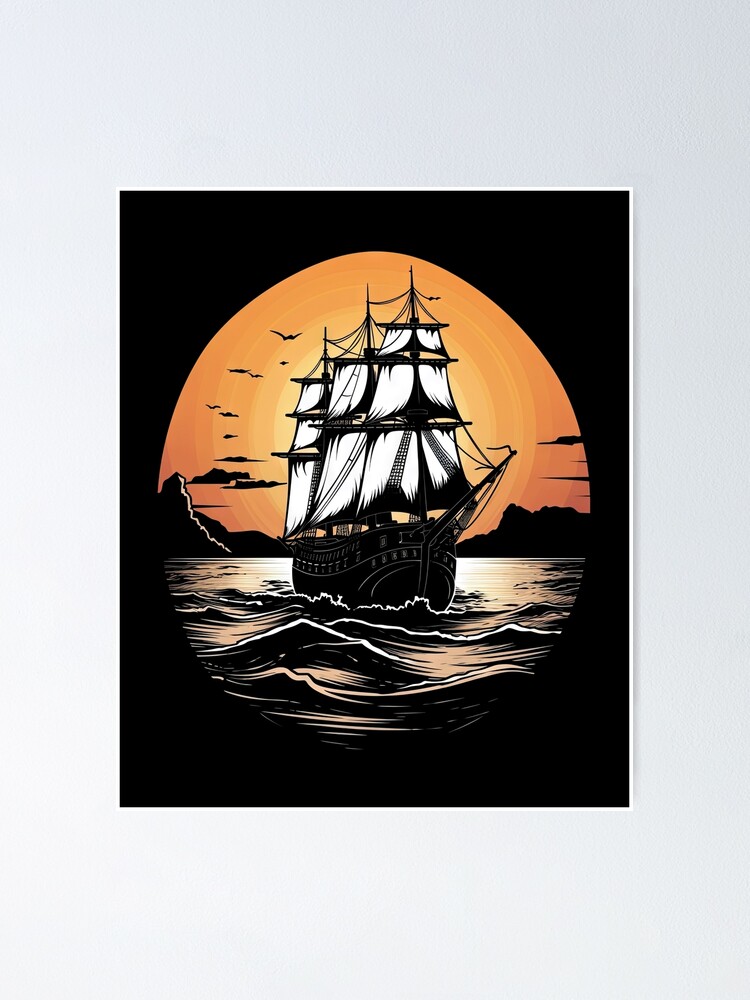  Pittsburgh Pirates Poster Sunset Art Print 12x16 Wall Decor :  Sports & Outdoors