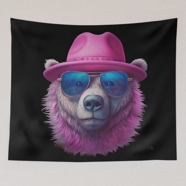 Item preview, Bear with sunglasses designed and sold by Cahlie Li.