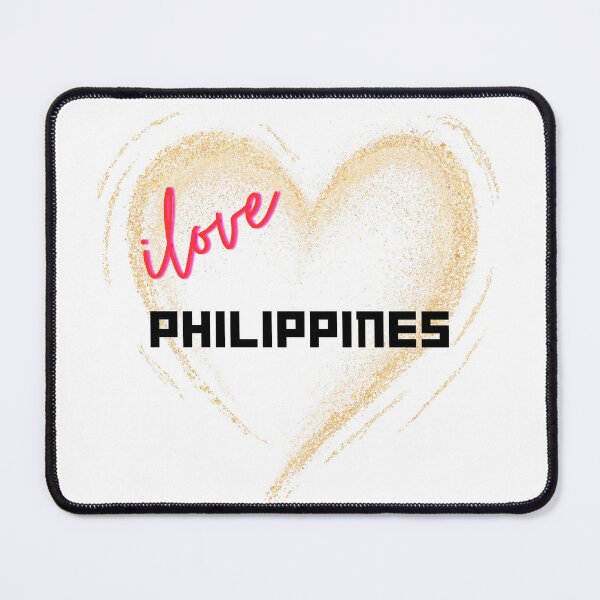 Item preview, I Love Philippines Gold Heart designed and sold by KrieytPrintz.
