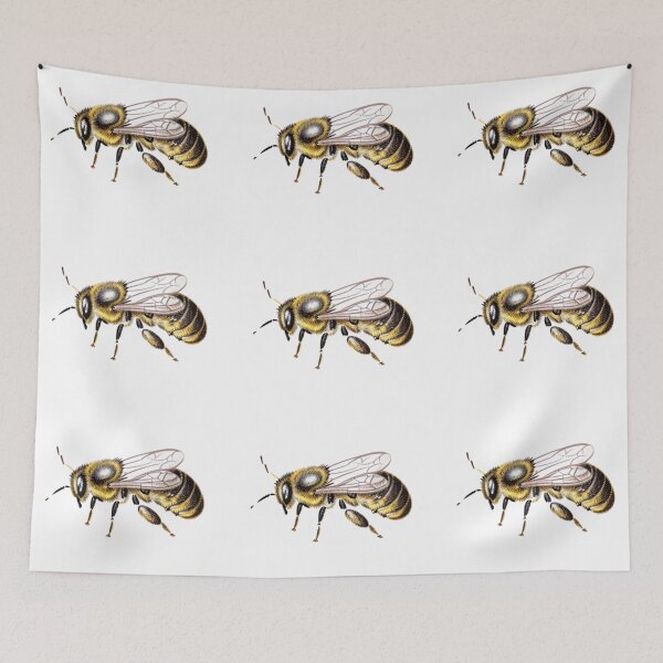 Item preview, Beautiful Vintage Bee Pattern designed and sold by YourPattern.