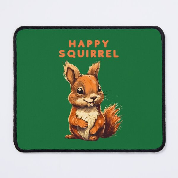Item preview, Happy Squirrel Funny Little designed and sold by michallaga.