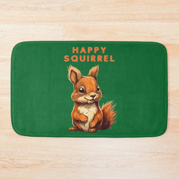 Item preview, Happy Squirrel Funny Little designed and sold by michallaga.