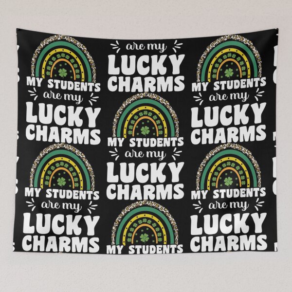 Item preview, My Students Are My Lucky Charms Boho Rainbow  Fun St. Patrick_s Day Teacher designed and sold by TheMagicalMugCo.
