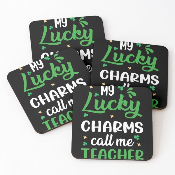 Item preview, My Students Are My Lucky Charms Teacher Embroidery   designed and sold by TheMagicalMugCo.