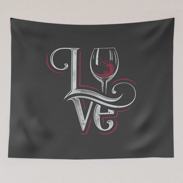 Item preview, Love Wine T-Shirt designed and sold by Joel Jensen.