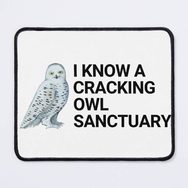 Item preview, I know a cracking owl sanctuary - Alan Partridge Quote designed and sold by ikaite.