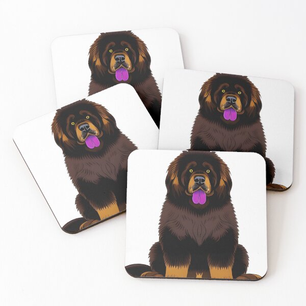 Item preview, Super Cute Tibetan Mastiff designed and sold by DeepSeeAI.