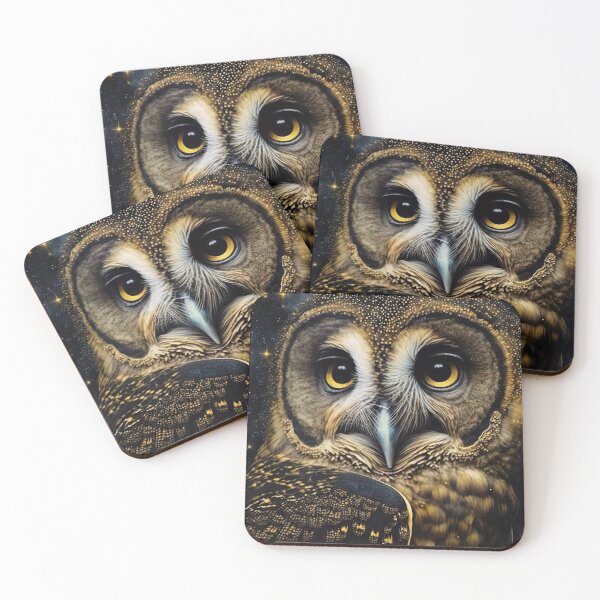 Item preview, Young Short-Eared Owl designed and sold by OccultDreams.