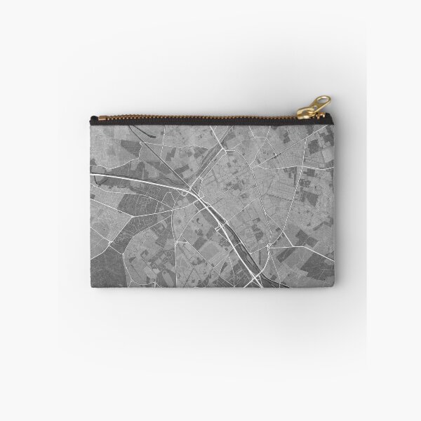 Item preview, Map of Reims (France) in gray vintage style designed and sold by blursbyai.