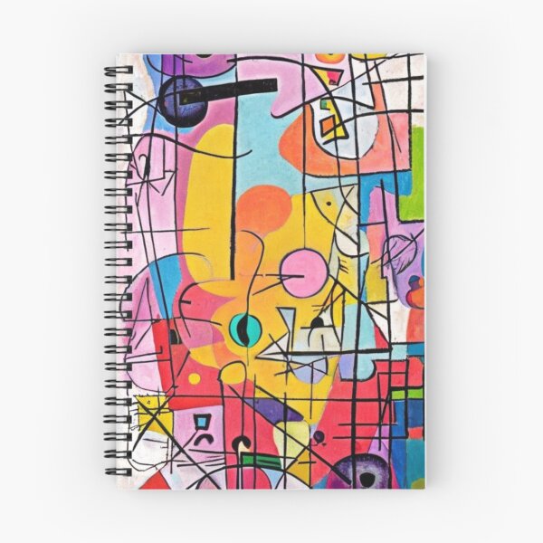Item preview, Neon Fusion: An Imaginative Blend Of Surrealism And Cubism, Featuring Bright Neon Colors And Mixed Media Techniques designed and sold by ArtazaBazaar.