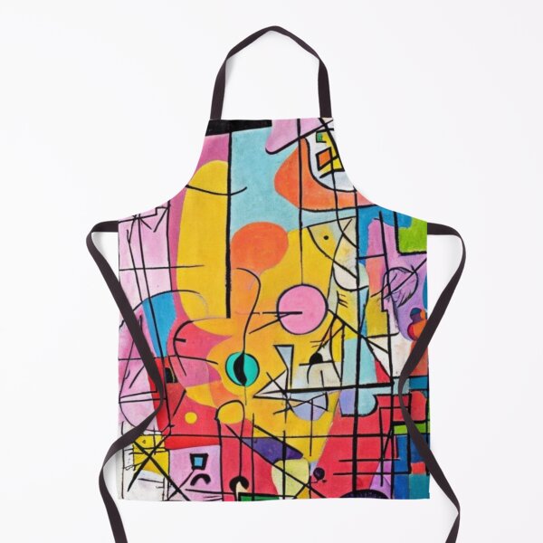 Item preview, Neon Fusion: An Imaginative Blend Of Surrealism And Cubism, Featuring Bright Neon Colors And Mixed Media Techniques designed and sold by ArtazaBazaar.