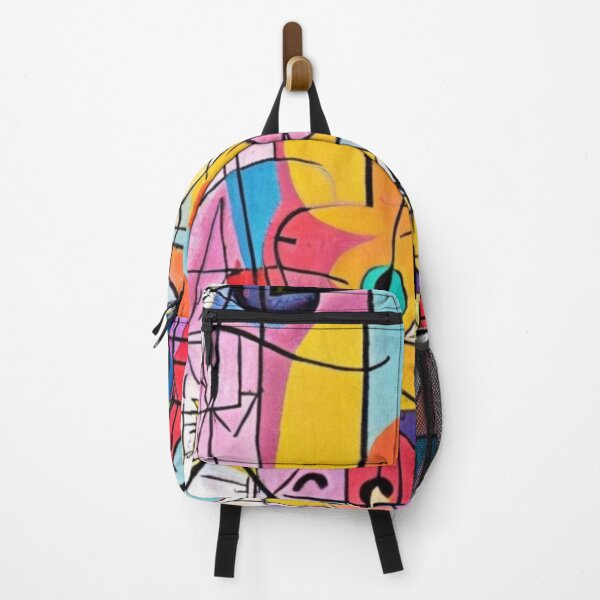 Item preview, Neon Fusion: An Imaginative Blend Of Surrealism And Cubism, Featuring Bright Neon Colors And Mixed Media Techniques designed and sold by ArtazaBazaar.