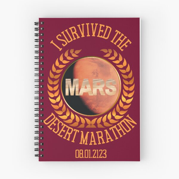 Item preview, I Survived the Mars Desert Marathon 08.01.2123 designed and sold by TheVarc.