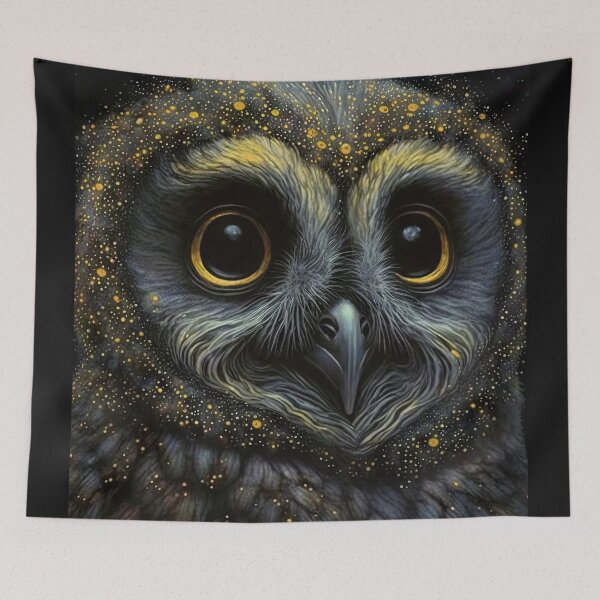Item preview, Northern White Faced Owl designed and sold by OccultDreams.