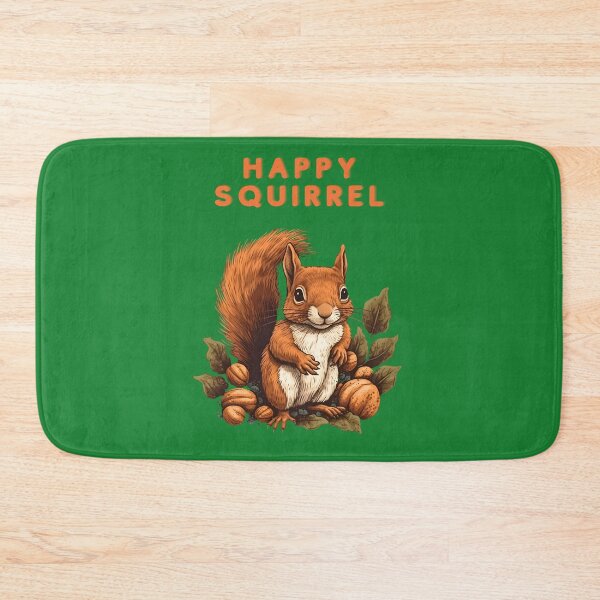 Item preview, Happy Squirrel Funny Little designed and sold by michallaga.
