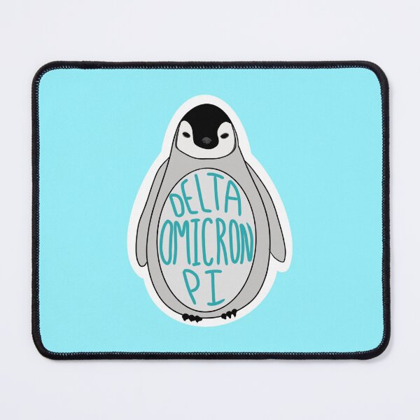 Item preview, Delta Omicron Pi Penguin designed and sold by pkwoodworth.
