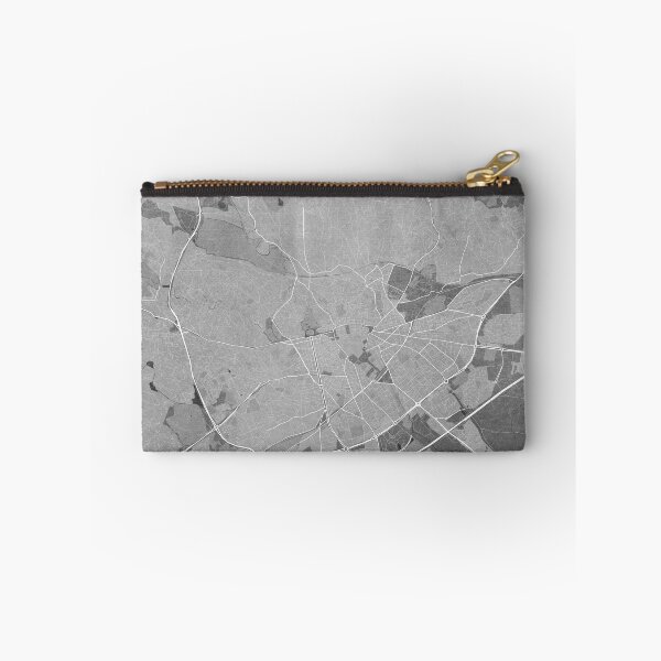 Item preview, Map of Nimes (France) in gray vintage style designed and sold by blursbyai.