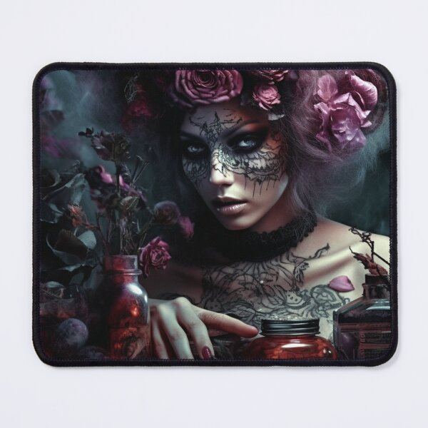 Item preview, The Enchantress of Mystic Jars designed and sold by UrEnigmaArt.