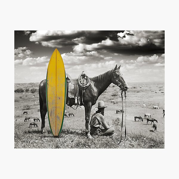 Item preview, Cowboy Surfer designed and sold by boltjesdesign.