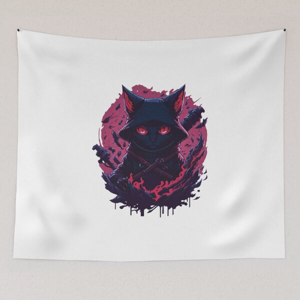 Item preview, Ninja Cat designed and sold by UXUI-LAB.