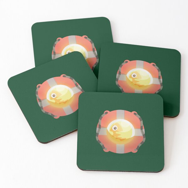 Item preview, Salmon Run Egg Life Preserver designed and sold by galaxydaydreams.