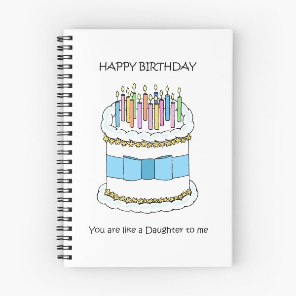 Item preview, Happy Birthday You are Like a Daughter to Me designed and sold by KateTaylor.