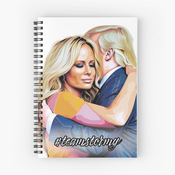 Item preview, #teamstormy: Stormy Daniels embracing an older gentleman designed and sold by PrettiGreene.