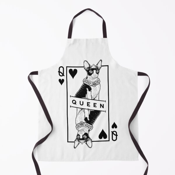 Item preview, Cornish Rex Cat Lover Queen Of Hearts Funny Pop Art designed and sold by GrandeDuc.