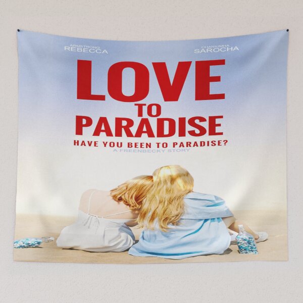 Item preview, Love to Paradise | FreenBecky Poster   designed and sold by CatiaCosta.