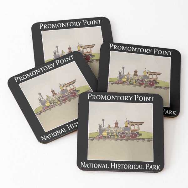 Item preview, Steam Train at the point of the golden spike, Promontory Point National Historical Park in Utah- WelshDesigns designed and sold by welshdesigns.