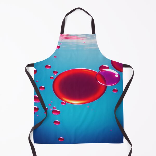 Item preview, Vibrant Red Bubbles Floating in Water designed and sold by deniselynnimage.