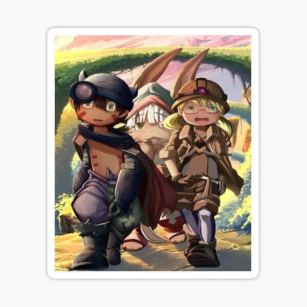 Made in abyss dawn of the deep soul movie anime season 2 characters faputa  sosu fanart halftone iPad Case & Skin for Sale by Animangapoi