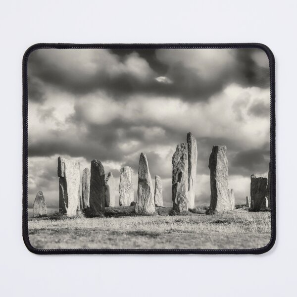 Item preview, The Callanish Standing Stones Isle of Lewis (monochrome) designed and sold by Phillip Thornton.