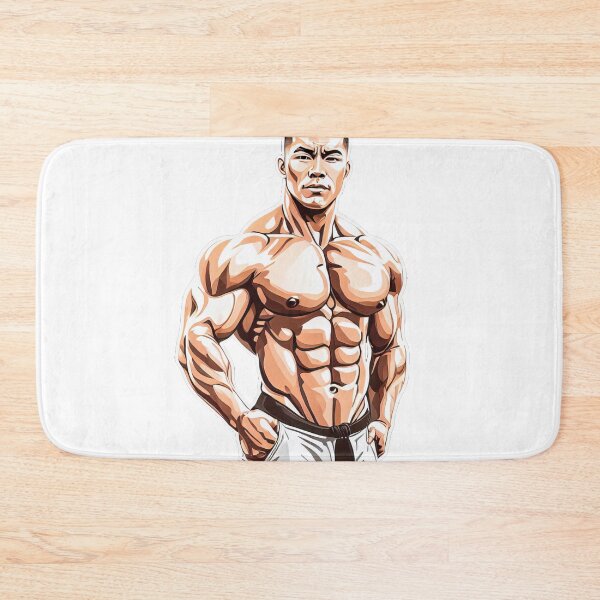 Item preview, Muscular Oriental Guy designed and sold by ForeverPrintsOK.
