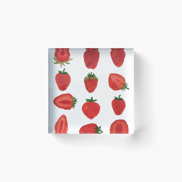 Artikelvorschau, Retro Strawberry Famer's Market, Erdbeerliebhaber für Muttertagsgeschenk entworfen und verkauft von BronikowskiART.