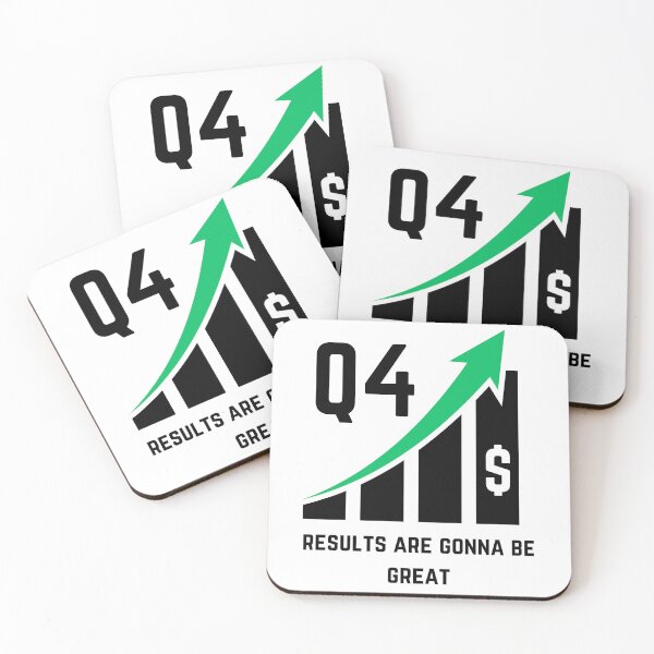 Item preview,  Quarterly results earnings chart designed and sold by EMaizingMakes.
