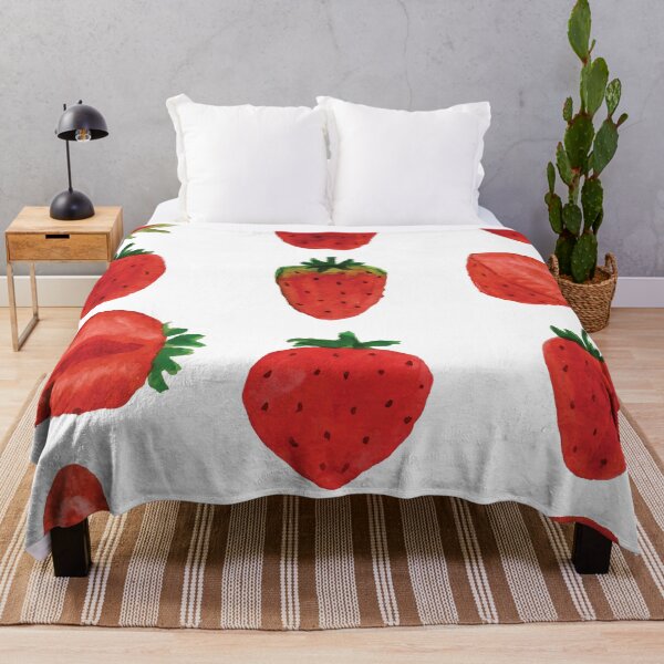 Artikelvorschau, Retro Strawberry Famer's Market, Erdbeerliebhaber für Muttertagsgeschenk entworfen und verkauft von BronikowskiART.