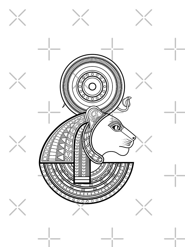 Sekhmet (in black) by ANGELSONLY