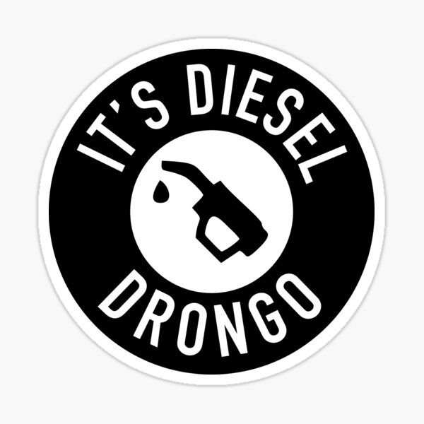 Sticker Autocollant diesel trop chère trop taxe humour carburant
