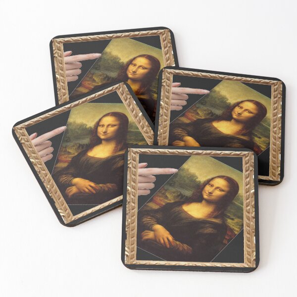 Item preview, Pushed Mona designed and sold by BubbleTextBox.