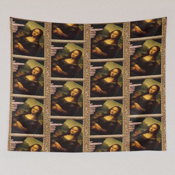 Item preview, Pushed Mona designed and sold by BubbleTextBox.