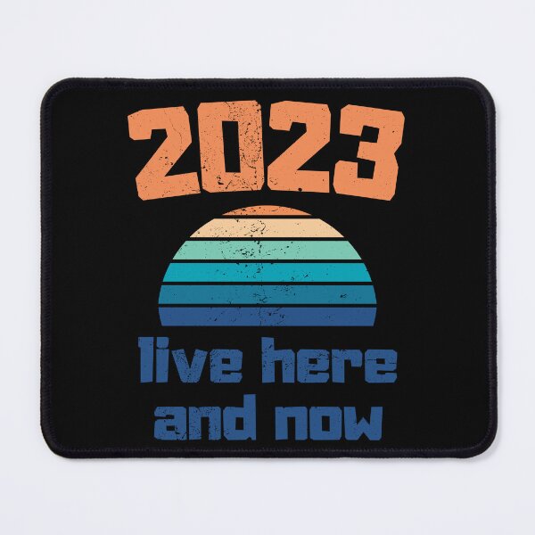 Item preview, 2023 live here and now - Vintage - Retro - Sunset - 2023 designed and sold by Ball-and-Match.