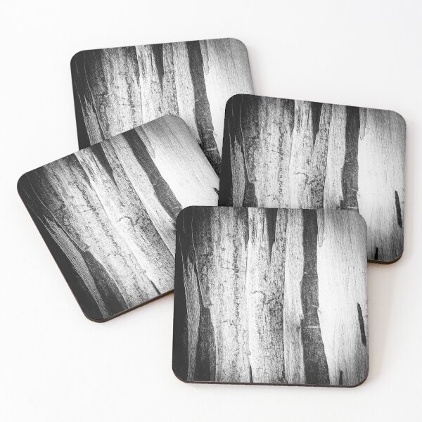 Item preview, Nature Dream Tree Bark Vertical Black and White Mount Stewart designed and sold by eddiebarronshop.